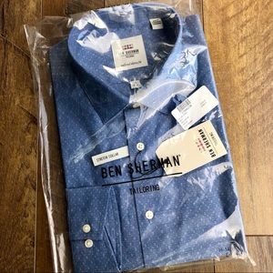 NWT Ben Sherman Skinny Fit Dress Shirt